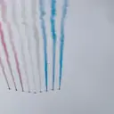 Flypast at Formula One World Championship, Rd10, British Grand Prix, Race, Silverstone, England, Sunday 10 July 2016. © Sutton Images