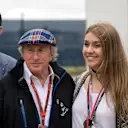 Jackie Stewart (GBR) and Mark Stewart (GBR) at Formula One World Championship, Rd10, British Grand Prix, Race, Silverstone, England, Sunday 10 July 2016. © Sutton Images