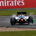 Valtteri Bottas (FIN) Williams FW38 spins at Formula One World Championship, Rd10, British Grand Prix, Race, Silverstone, England, Sunday 10 July 2016. © Sutton Images