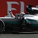Race winner Lewis Hamilton (GBR) Mercedes-Benz F1 W07 Hybrid crosses the line at Formula One World Championship, Rd10, British Grand Prix, Race, Silverstone, England, Sunday 10 July 2016. © Sutton Images