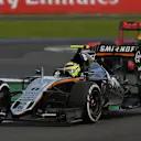 Sergio Perez (MEX) Force India VJM09 at Formula One World Championship, Rd10, British Grand Prix, Race, Silverstone, England, Sunday 10 July 2016. © Sutton Images