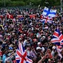 Fans at Formula One World Championship, Rd10, British Grand Prix, Race, Silverstone, England, Sunday 10 July 2016. © Sutton Images
