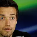 Jolyon Palmer (GBR) Renault Sport F1 Team in the Press Conference at Formula One World Championship, Rd10, British Grand Prix, Preparations, Silverstone, England, Thursday 7 July 2016. © Sutton Images