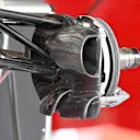 Ferrari SF16-H front brake and wheel hub detail at Formula One World Championship, Rd10, British Grand Prix, Preparations, Silverstone, England, Thursday 7 July 2016. © Sutton Images