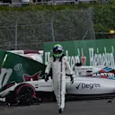 Felipe Massa (BRA) Williams FW38 crashed in FP1 at Formula One World Championship, Rd7, Canadian Grand Prix, Practice, Montreal, Canada, Friday 10 June 2016. © Sutton Images