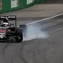 Fernando Alonso (ESP) McLaren MP4-31 locks up at Formula One World Championship, Rd7, Canadian Grand Prix, Qualifying, Montreal, Canada, Saturday 11 June 2016. © Sutton Images
