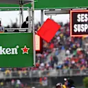Red flag in FP3 at Formula One World Championship, Rd7, Canadian Grand Prix, Qualifying, Montreal, Canada, Saturday 11 June 2016. © Sutton Images