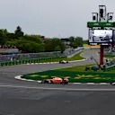 Sebastian Vettel (GER) Ferrari SF16-H and Nico Rosberg (GER) Mercedes-Benz F1 W07 Hybrid at Formula One World Championship, Rd7, Canadian Grand Prix, Qualifying, Montreal, Canada, Saturday 11 June 2016. © Sutton Images
