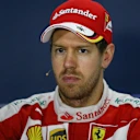 Sebastian Vettel (GER) Ferrari in the Press Conference at Formula One World Championship, Rd7, Canadian Grand Prix, Race, Montreal, Canada, Sunday 12 June 2016. © Sutton Images