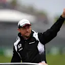Jenson Button (GBR) McLaren on the drivers parade at Formula One World Championship, Rd7, Canadian Grand Prix, Race, Montreal, Canada, Sunday 12 June 2016. © Sutton Images