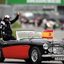 Fernando Alonso (ESP) McLaren on the drivers parade at Formula One World Championship, Rd7, Canadian Grand Prix, Race, Montreal, Canada, Sunday 12 June 2016. © Sutton Images
