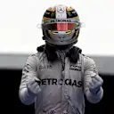 Race winner Lewis Hamilton (GBR) Mercedes AMG F1 celebrates in parc ferme at Formula One World Championship, Rd7, Canadian Grand Prix, Race, Montreal, Canada, Sunday 12 June 2016. © Sutton Images
