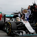 Race winner Lewis Hamilton (GBR) Mercedes-Benz F1 W07 Hybrid in parc ferme at Formula One World Championship, Rd7, Canadian Grand Prix, Race, Montreal, Canada, Sunday 12 June 2016. © Sutton Images