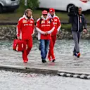 Gino Rosato (CDN) Ferrari and Kimi Raikkonen (FIN) Ferrari at Formula One World Championship, Rd7, Canadian Grand Prix, Preparations, Montreal, Canada, Thursday 9 June 2016. © Sutton Images