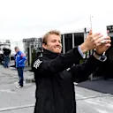 Nico Rosberg (GER) Mercedes AMG F1 selfie at Formula One World Championship, Rd7, Canadian Grand Prix, Preparations, Montreal, Canada, Thursday 9 June 2016. © Sutton Images
