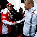 Sebastian Vettel (GER) Ferrari and Valtteri Bottas (FIN) Williams at Formula One World Championship, Rd7, Canadian Grand Prix, Preparations, Montreal, Canada, Thursday 9 June 2016. © Sutton Images