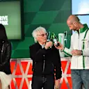 Bernie Ecclestone (GBR) CEO Formula One Group (FOM) and Gianluca Di Tondo (ITA) Senior Director Global Heineken Brand at Heineken announces global partnership with Formula One Management press call at Formula One World Championship, Rd7, Canadian Grand Prix, Preparations, Montreal, Canada, Thursday 9 June 2016. © Sutton Images