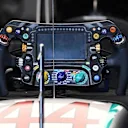 Mercedes-Benz F1 W07 Hybrid steering wheel at Formula One World Championship, Rd7, Canadian Grand Prix, Preparations, Montreal, Canada, Thursday 9 June 2016. © Sutton Images