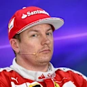 Kimi Raikkonen (FIN) Ferrari in the Press Conference at Formula One World Championship, Rd3, Chinese Grand Prix, Qualifying, Shanghai, China, Saturday 16 April 2016. © Sutton Motorsport Images