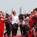 Nico Rosberg (GER) Mercedes AMG F1 on the drivers parade at Formula One World Championship, Rd3, Chinese Grand Prix, Race, Shanghai, China, Sunday 17 April 2016. © Sutton Motorsport Images