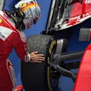 Sebastian Vettel (GER) Ferrari celebrates in parc ferme at Formula One World Championship, Rd3, Chinese Grand Prix, Race, Shanghai, China, Sunday 17 April 2016. © Sutton Motorsport Images