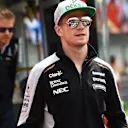 Nico Hulkenberg (GER) Force India F1 on the drivers parade  at Formula One World Championship, Rd3, Chinese Grand Prix, Race, Shanghai, China, Sunday 17 April 2016. © Sutton Motorsport Images