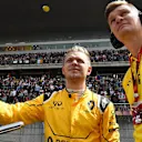 Kevin Magnussen (DEN) Renault Sport F1 Team on the grid at Formula One World Championship, Rd3, Chinese Grand Prix, Race, Shanghai, China, Sunday 17 April 2016. © Sutton Motorsport Images