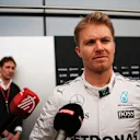 Nico Rosberg (GER) Mercedes AMG F1 talks to the media at Formula One World Championship, Rd3, Chinese Grand Prix, Preparations, Shanghai, China, Thursday 14 April 2016. © Sutton Motorsport Images