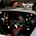 McLaren MP4-31 stearing wheel detail at Formula One World Championship, Rd3, Chinese Grand Prix, Preparations, Shanghai, China, Thursday 14 April 2016. © Sutton Motorsport Images