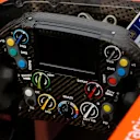 Manor Racing MRT05 stearing wheel detail at Formula One World Championship, Rd3, Chinese Grand Prix, Preparations, Shanghai, China, Thursday 14 April 2016. © Sutton Motorsport Images