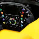 Renault Sport F1 Team RS16 stearing wheel detail at Formula One World Championship, Rd3, Chinese Grand Prix, Preparations, Shanghai, China, Thursday 14 April 2016. © Sutton Motorsport Images