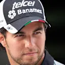 Sergio Perez (MEX) Force India at Formula One World Championship, Rd3, Chinese Grand Prix, Preparations, Shanghai, China, Thursday 14 April 2016. © Sutton Motorsport Images