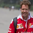 Sebastian Vettel (GER) Ferrari at Formula One World Championship, Rd3, Chinese Grand Prix, Preparations, Shanghai, China, Thursday 14 April 2016. © Sutton Motorsport Images