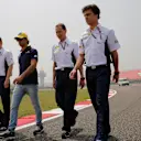 Felipe Nasr (BRA) Sauber walks the track at Formula One World Championship, Rd3, Chinese Grand Prix, Preparations, Shanghai, China, Thursday 14 April 2016. © Sutton Motorsport Images