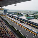 Main straight and pit lane at Formula One World Championship, Rd3, Chinese Grand Prix, Preparations, Shanghai, China, Thursday 14 April 2016. © Sutton Motorsport Images