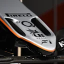 Force India VJM09 nose detail at Formula One World Championship, Rd3, Chinese Grand Prix, Preparations, Shanghai, China, Thursday 14 April 2016. © Sutton Motorsport Images