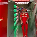 Ferrari mechanic at Formula One World Championship, Rd3, Chinese Grand Prix, Preparations, Shanghai, China, Thursday 14 April 2016. © Sutton Motorsport Images