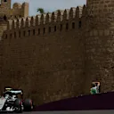 Nico Rosberg (GER) Mercedes-Benz F1 W07 Hybrid at Formula One World Championship, Rd8, European Grand Prix, Practice, Baku City Circuit, Baku, Azerbaijan, Friday 17 June 2016. © Sutton Images