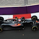 Jenson Button (GBR) McLaren MP4-31 at Formula One World Championship, Rd8, European Grand Prix, Practice, Baku City Circuit, Baku, Azerbaijan, Friday 17 June 2016. © Sutton Images