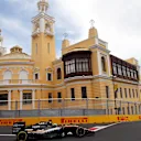 Nico Hulkenberg (GER) Force India VJM09 at Formula One World Championship, Rd8, European Grand Prix, Practice, Baku City Circuit, Baku, Azerbaijan, Friday 17 June 2016. © Sutton Images