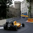 Kevin Magnussen (DEN) Renault Sport F1 Team RS16 at Formula One World Championship, Rd8, European Grand Prix, Practice, Baku City Circuit, Baku, Azerbaijan, Friday 17 June 2016. © Sutton Images