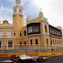 Esteban Gutierrez (MEX) Haas VF-16 at Formula One World Championship, Rd8, European Grand Prix, Practice, Baku City Circuit, Baku, Azerbaijan, Friday 17 June 2016. © Sutton Images
