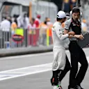 Sergio Perez (MEX) Force India at Formula One World Championship, Rd8, European Grand Prix, Practice, Baku City Circuit, Baku, Azerbaijan, Friday 17 June 2016. © Sutton Images