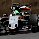 Nico Hulkenberg (GER) Force India VJM09 at Formula One World Championship, Rd8, European Grand Prix, Practice, Baku City Circuit, Baku, Azerbaijan, Friday 17 June 2016. © Sutton Images