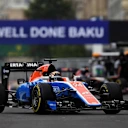 Pascal Wehrlein (GER) Manor Racing MRT05 at Formula One World Championship, Rd8, European Grand Prix, Preparations, Baku City Circuit, Baku, Azerbaijan, Thursday 16 June 2016. © Sutton Images