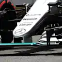 Mercedes-Benz F1 W07 Hybrid nose and front wing at Formula One World Championship, Rd8, European Grand Prix, Practice, Baku City Circuit, Baku, Azerbaijan, Friday 17 June 2016. © Sutton Images