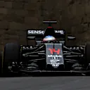 Fernando Alonso (ESP) McLaren MP4-31 at Formula One World Championship, Rd8, European Grand Prix, Practice, Baku City Circuit, Baku, Azerbaijan, Friday 17 June 2016. © Sutton Images