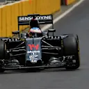 Fernando Alonso (ESP) McLaren MP4-31 at Formula One World Championship, Rd8, European Grand Prix, Practice, Baku City Circuit, Baku, Azerbaijan, Friday 17 June 2016. © Sutton Images