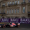 Carlos Sainz jr (ESP) Scuderia Toro Rosso STR11 at Formula One World Championship, Rd8, European Grand Prix, Qualifying, Baku City Circuit, Baku, Azerbaijan, Saturday 18 June 2016. © Sutton Images