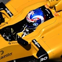 Jolyon Palmer (GBR) Renault Sport F1 Team RS16 at Formula One World Championship, Rd8, European Grand Prix, Qualifying, Baku City Circuit, Baku, Azerbaijan, Saturday 18 June 2016. © Sutton Images